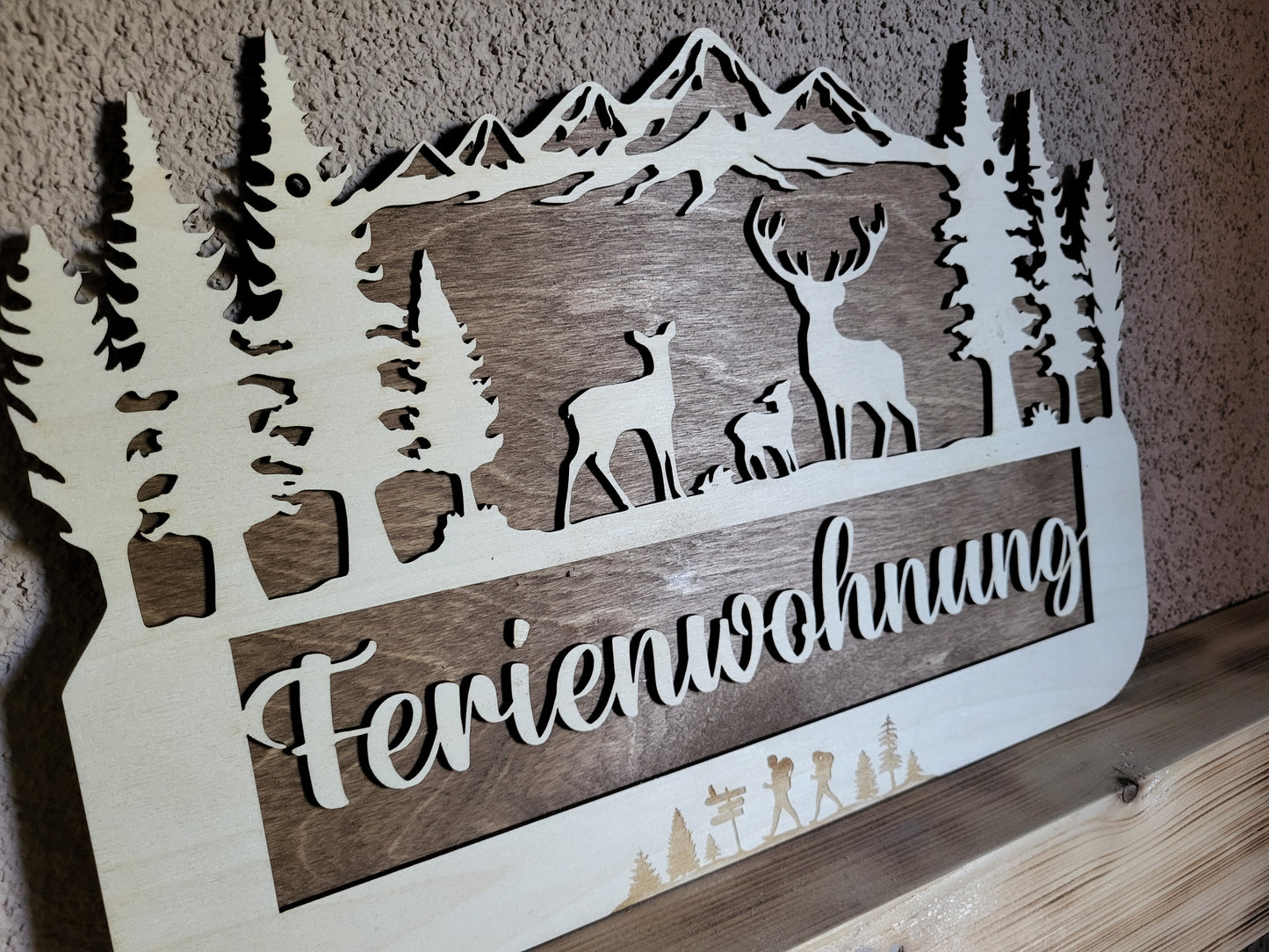 Türschild Ferienwohnung