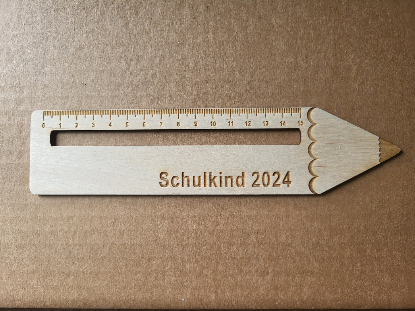 personalisiertes Lineal, Geschenk zum Schulanfang, Lesehilfe