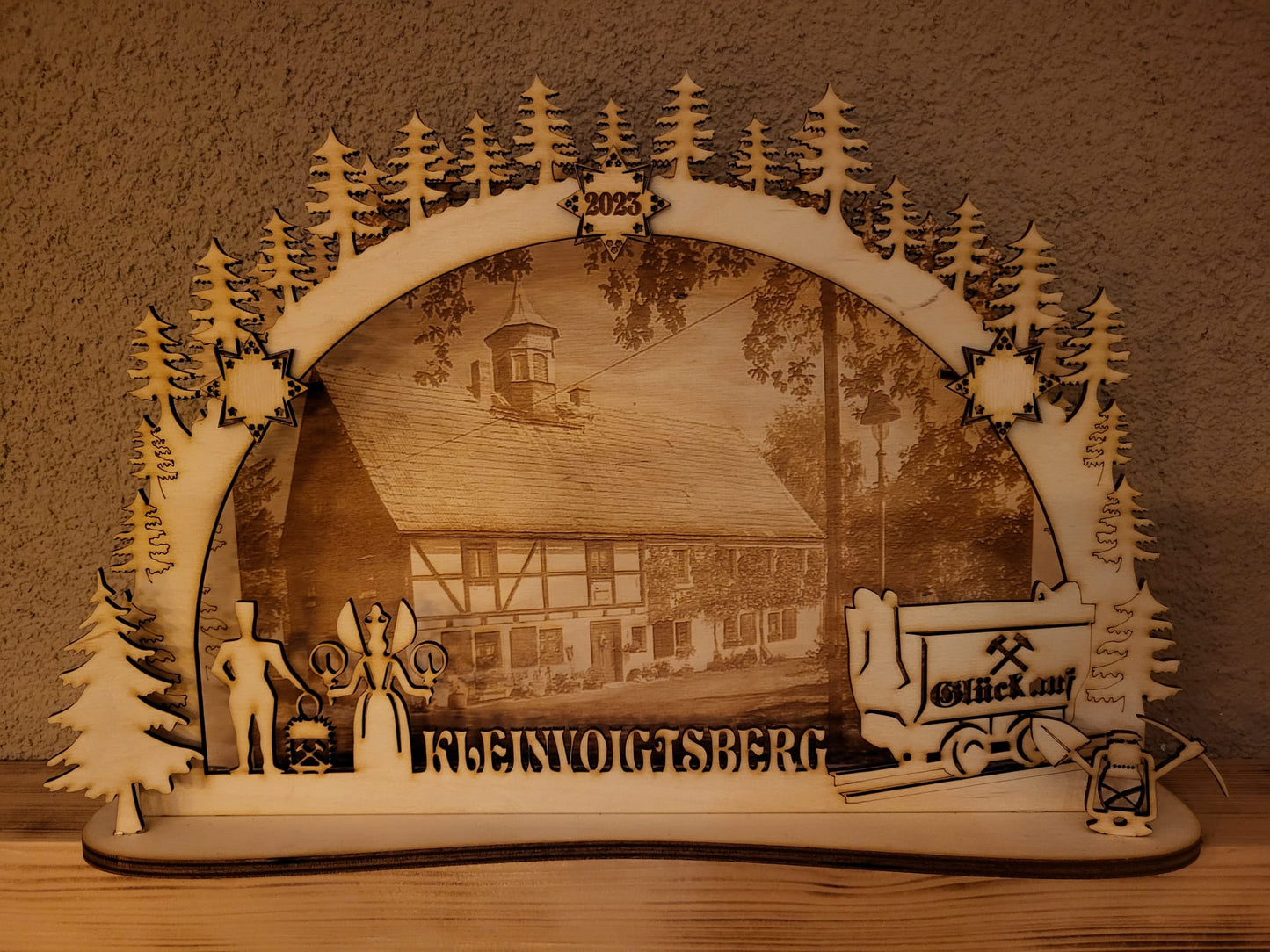 Heimatbogen, Schwibbogen von ihrem Ort