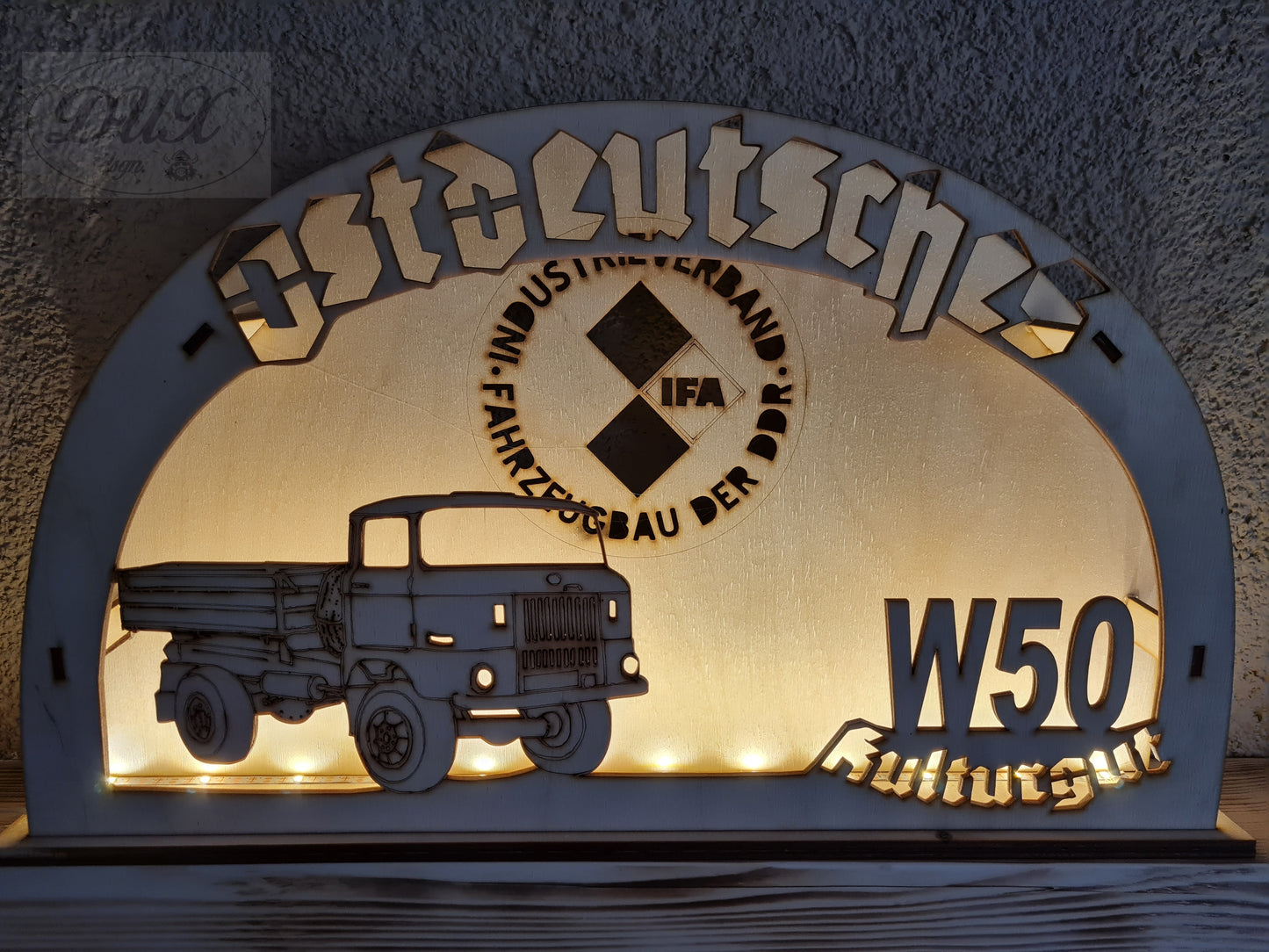 Schwibbogen/Lichterbogen, "Ostdeutsches Kulturgut" W 50, DDR