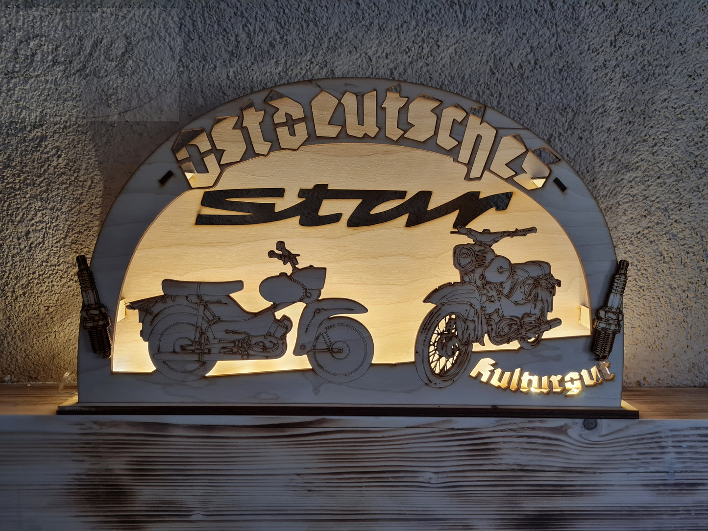 Schwibbogen/Lichterbogen "Ostdeutsches Kulturgut", Star, DDR