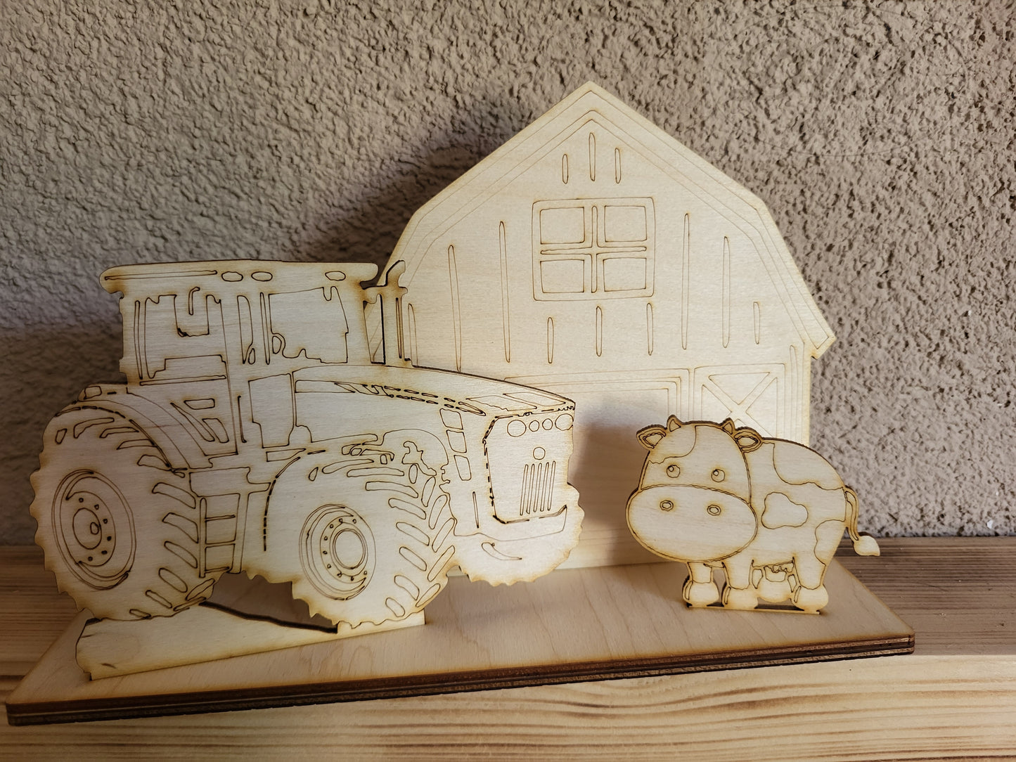 Bastelset Dinosaurier, Einhorn, Bauernhof
