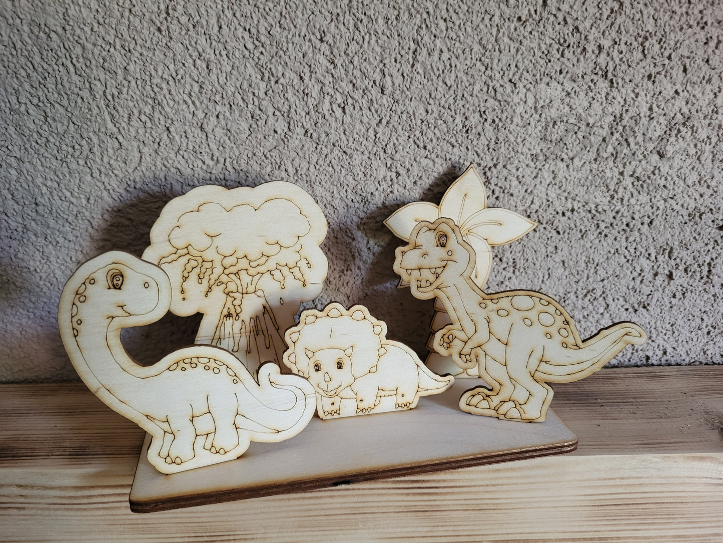 Bastelset Dinosaurier, Einhorn, Bauernhof