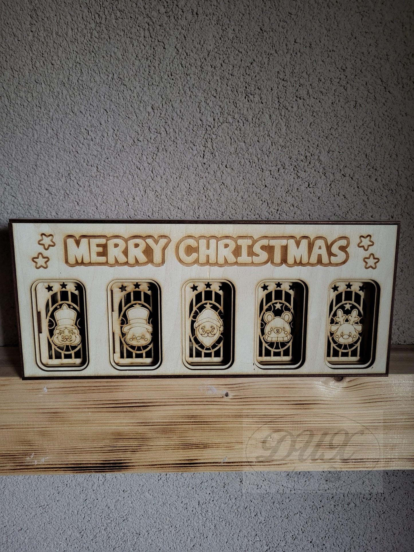 Geschenkbox mit 5 Laternen