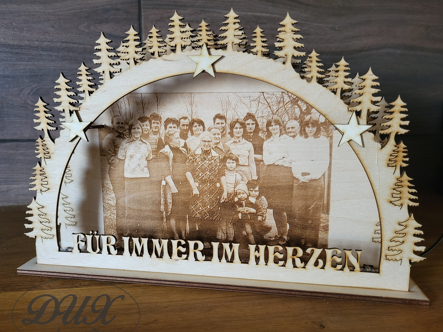 Schwibbogen/Lichterbogen "Familie"
