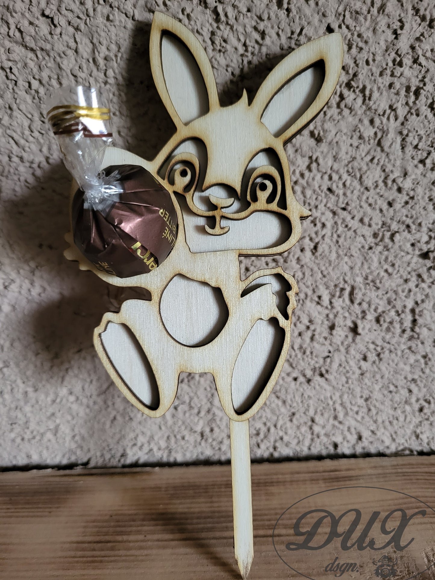 Osterhäschen, Geschenk für Freunde/Kollegen, Pralinenhalter