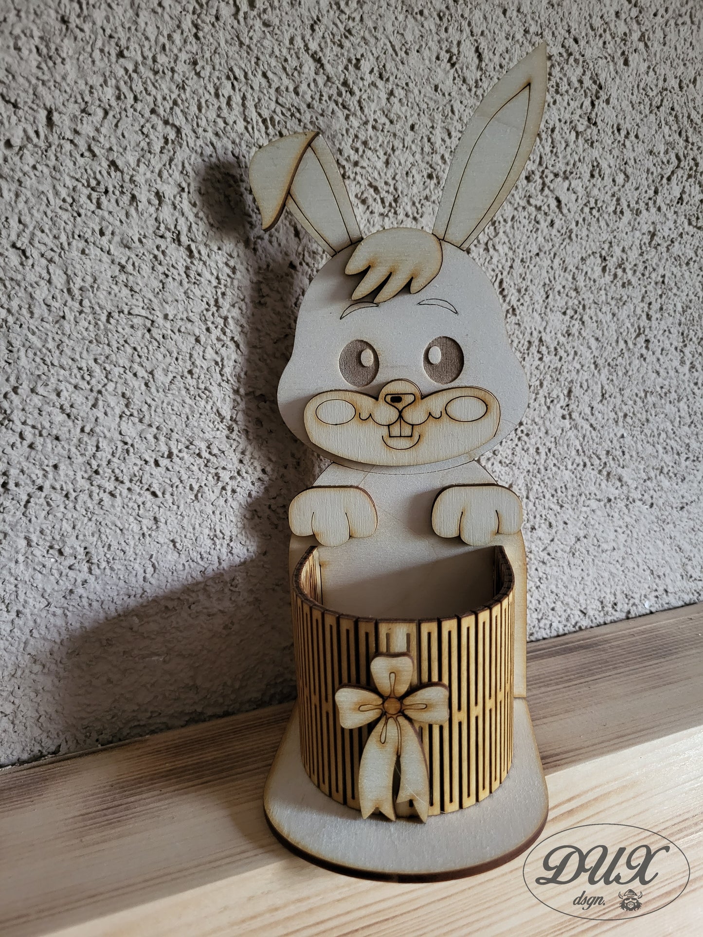 Osternest, auch als Stiftebox verwendbar, personalisierbar