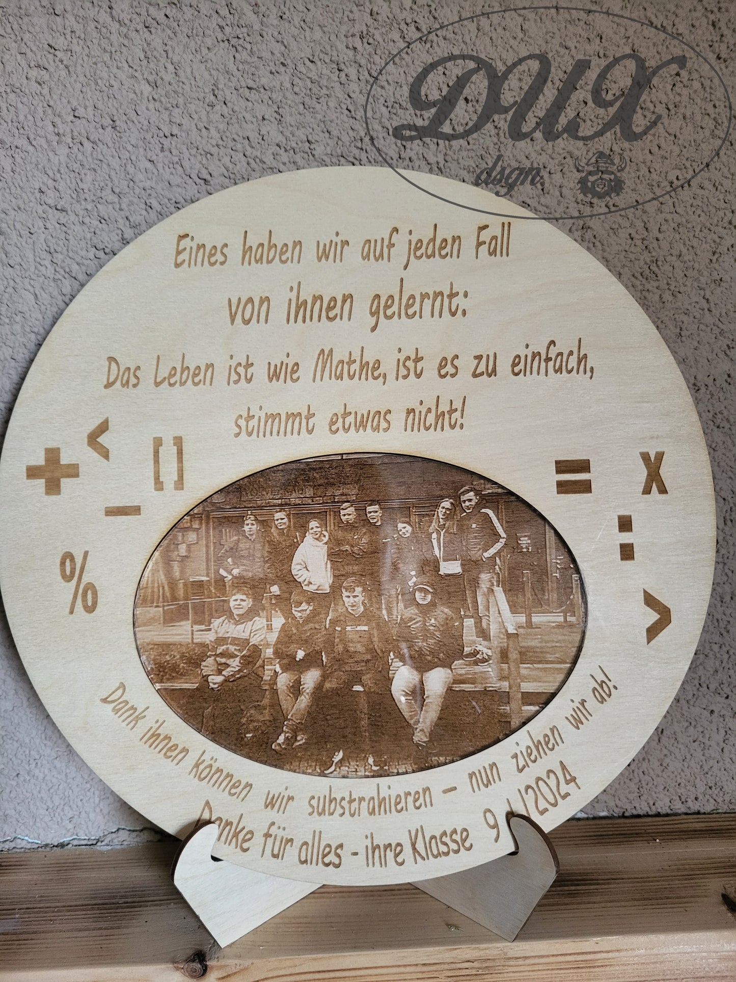 Abschiedsgeschenk für Lehrer/ Erzieher/ Kollegen