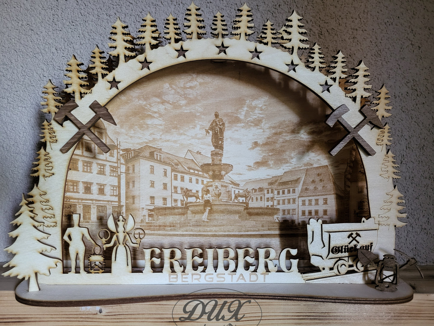 Heimatschwibbogen, Schwibbogen von ihrem Ort
