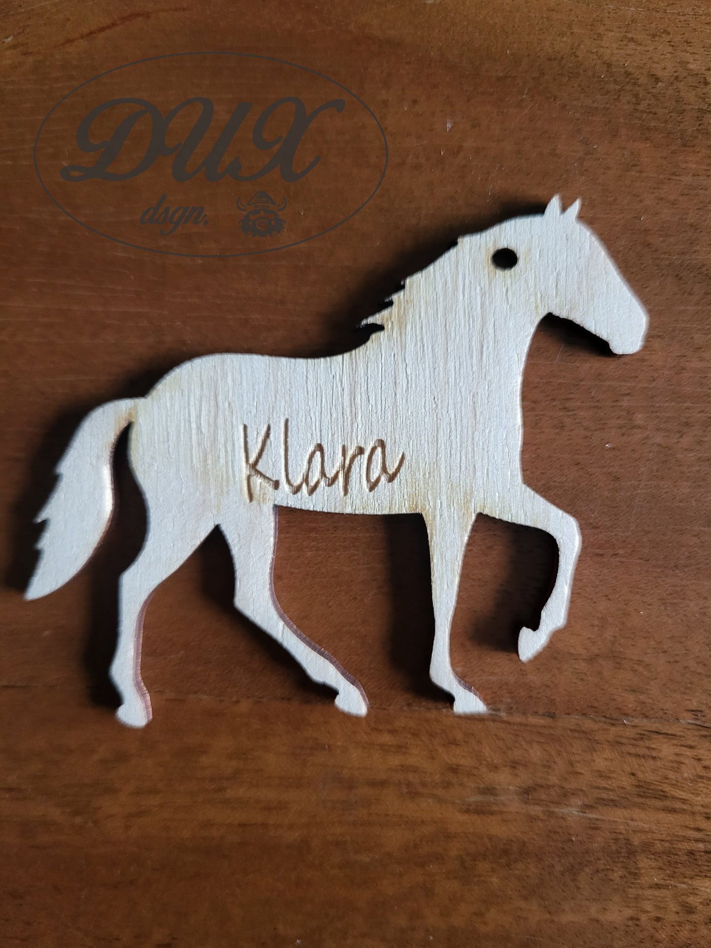Anhänger "Pferd" mit Wunschnamen