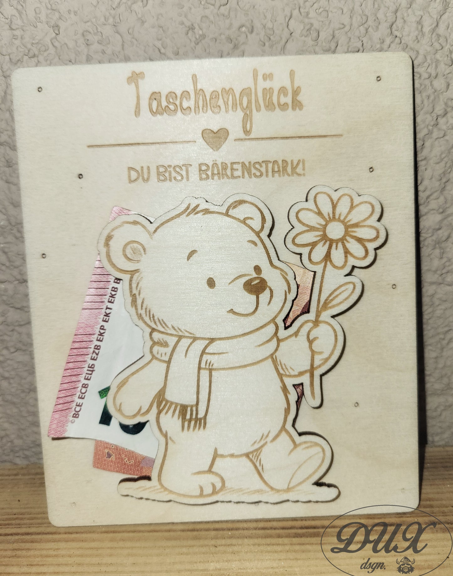 Geldgeschenk "Du bist Bärenstark"