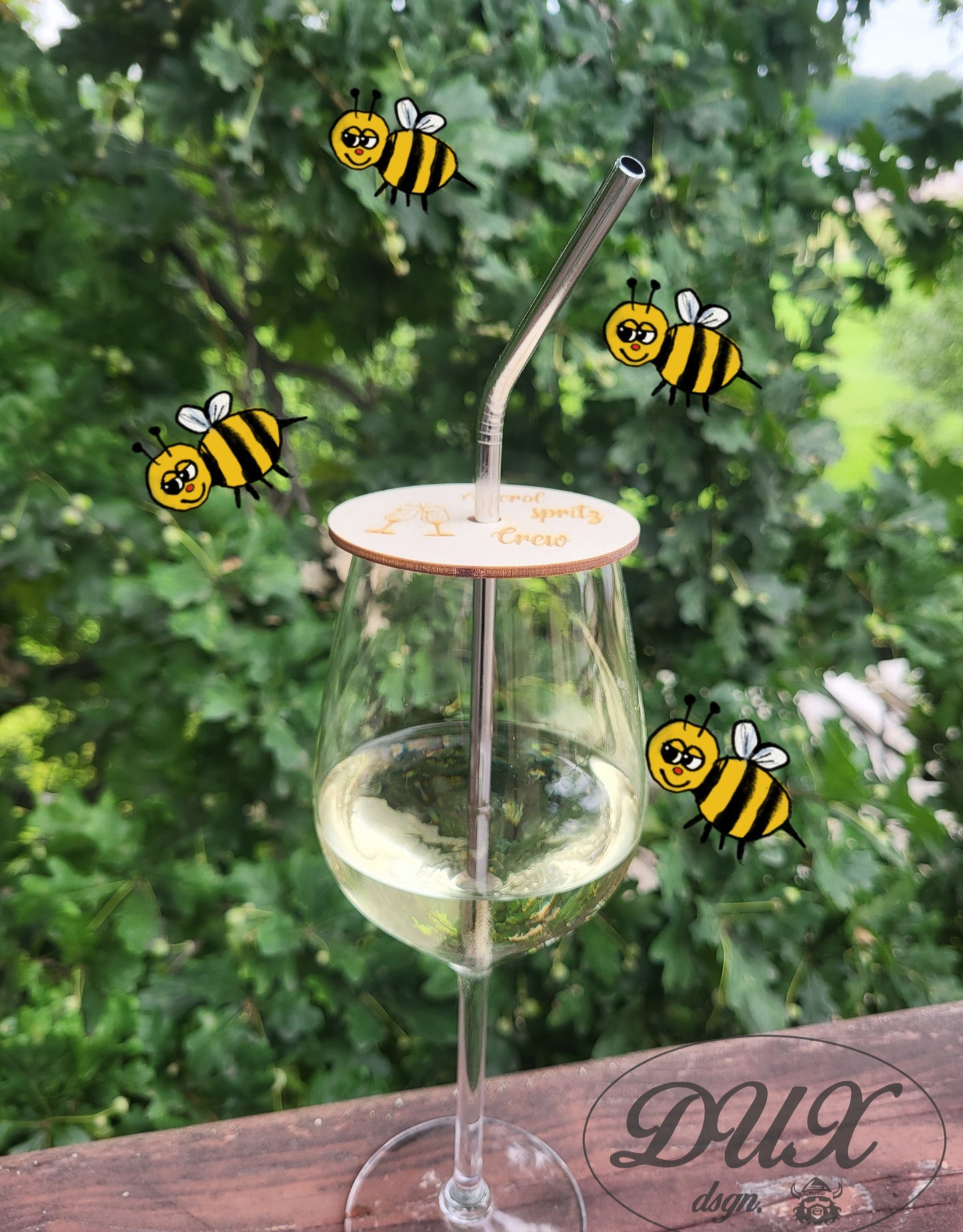 Glasabdeckung, Wespenschutz