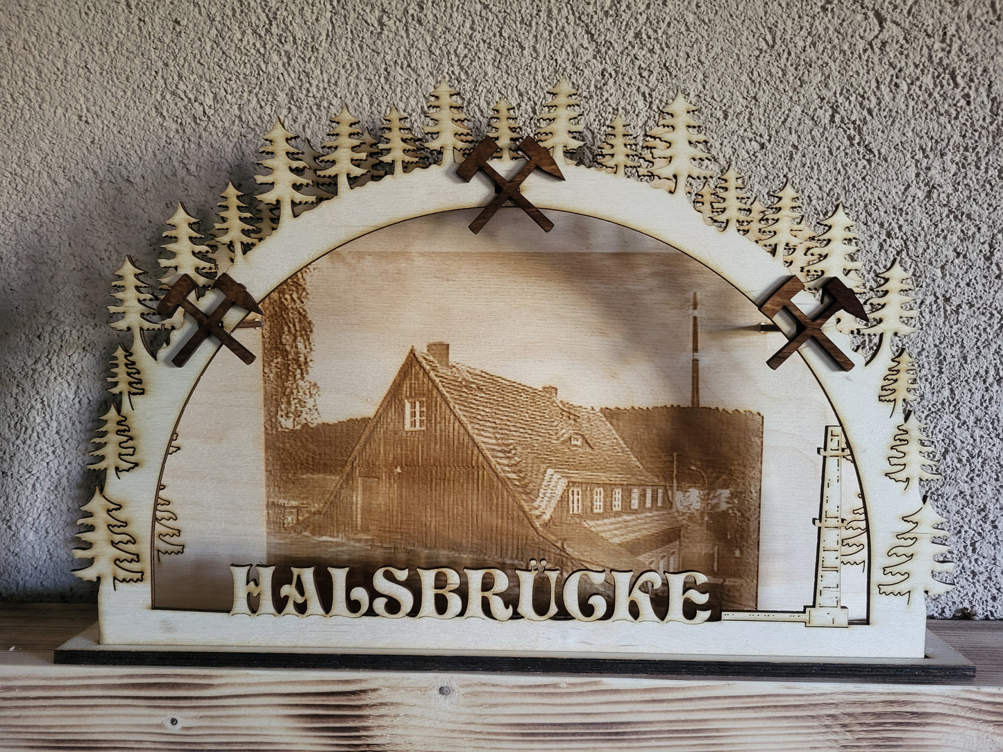 Heimatbogen, Schwibbogen von ihrem Ort