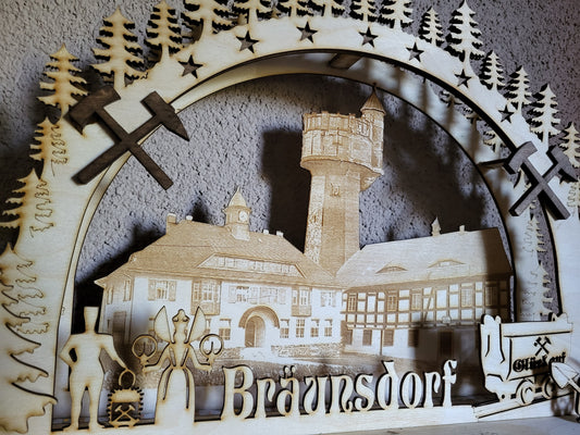 Heimatbogen, Schwibbogen von ihrem Ort