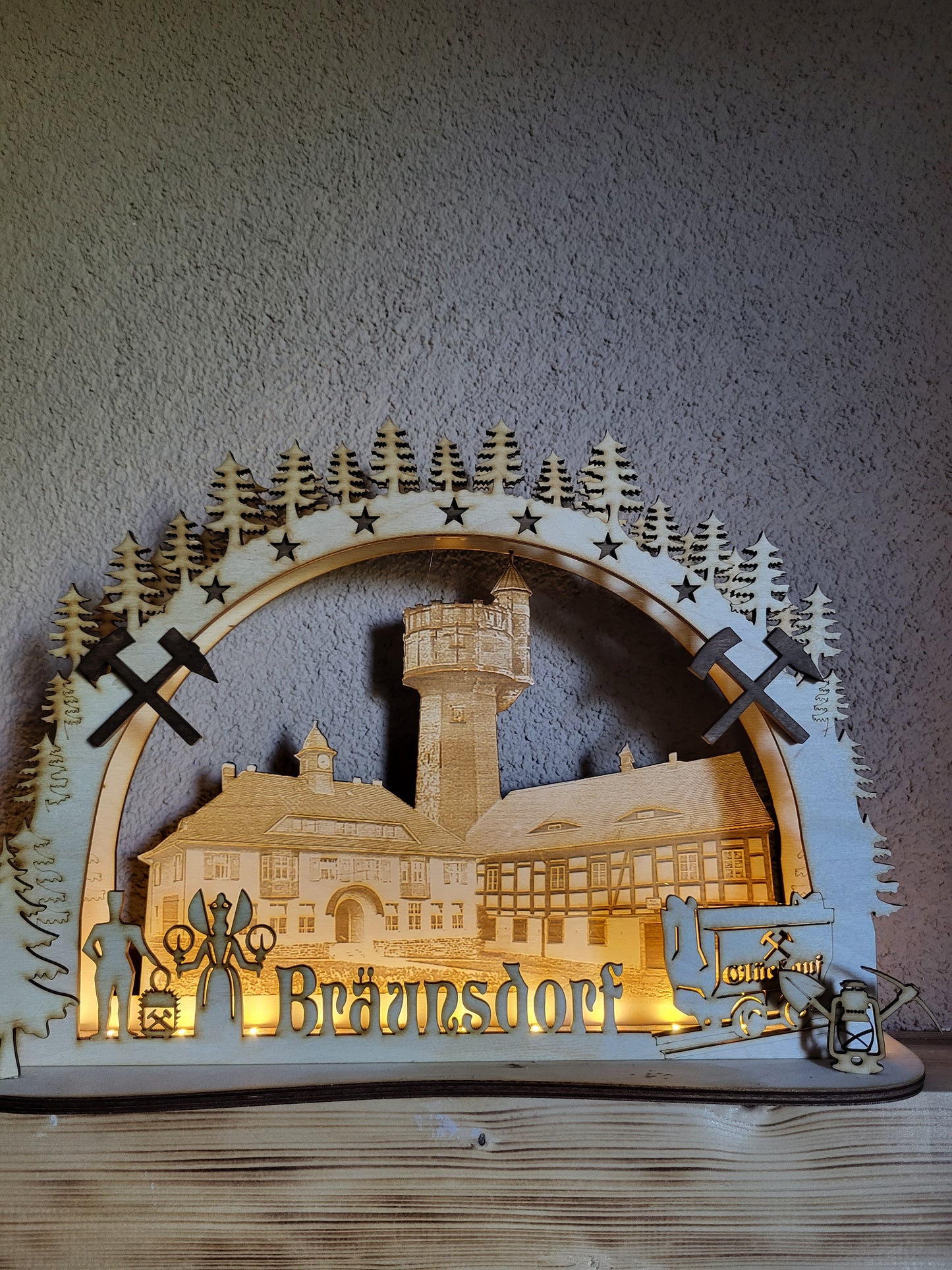 Heimatbogen, Schwibbogen von ihrem Ort