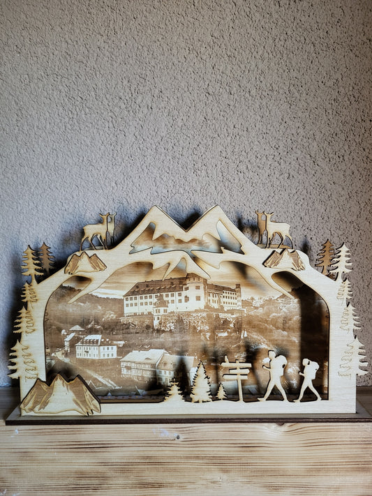 Heimatbogen, Schwibbogen von ihrem Ort