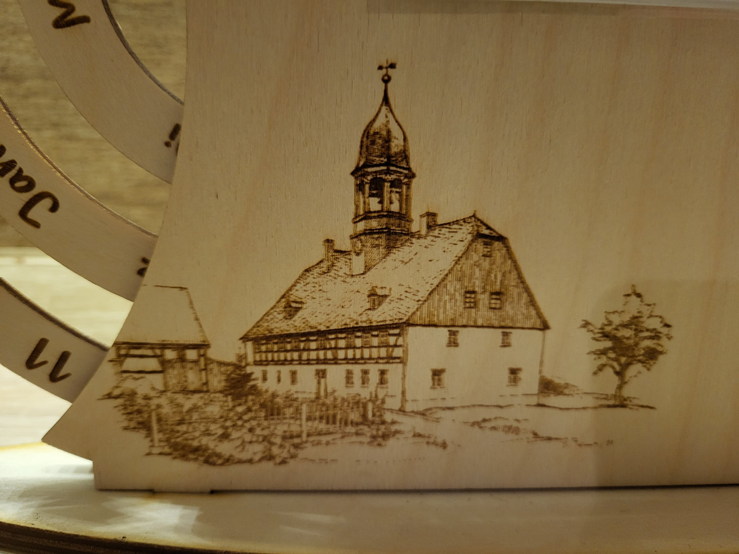 Immerwährender Kalender von ihrem Ort