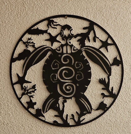Wandbild Schilldkröte