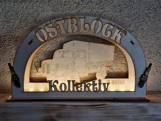 Schwibbogen/ Lichterbogen Ostblockkollektiv, S4000, DDR