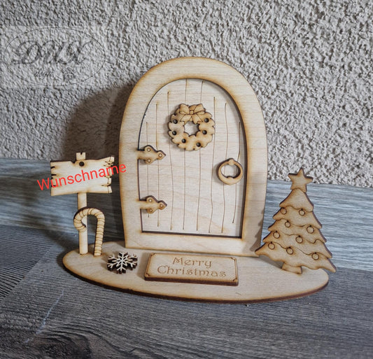 Wichteltür zum selber Zusammenbauen