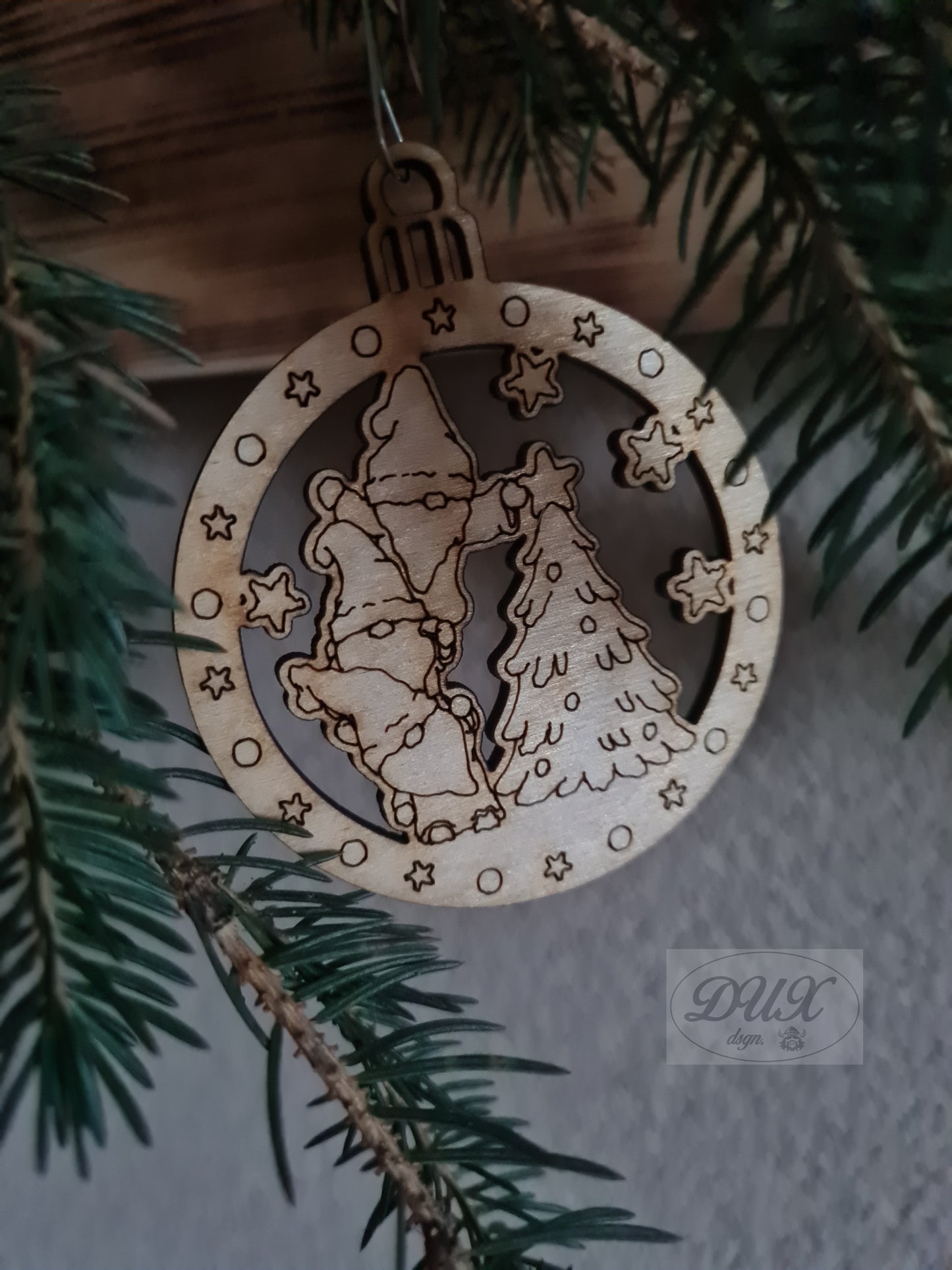 Weihnachtsanhänger in Geschenkbox