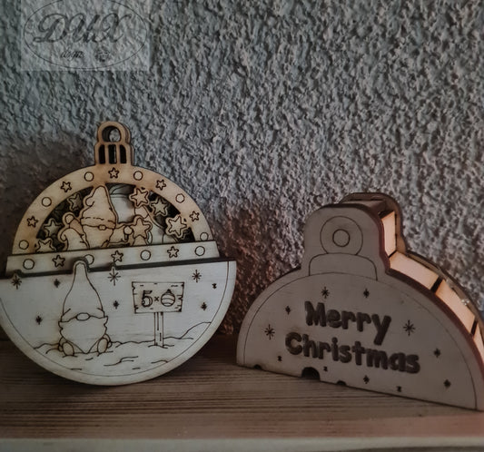 Weihnachtsanhänger in Geschenkbox