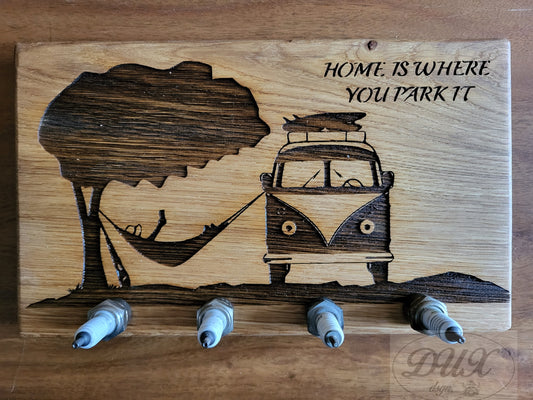 Schlüsselbrett für Camper