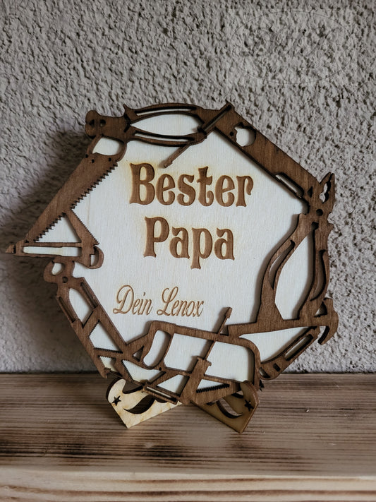 Vatertagsaufsteller, Geschenk zum Vatertag