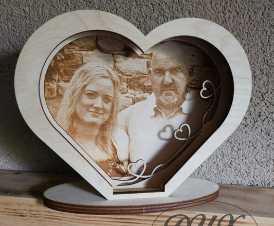 Herzlampe mit eigenem Bild