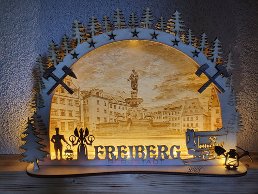 Heimatschwibbogen, Schwibbogen von ihrem Ort