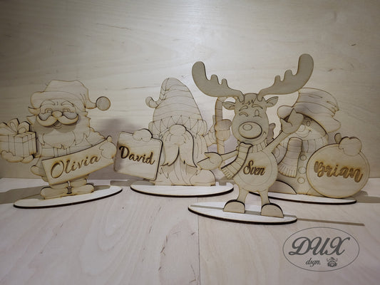 Weihnachtsfigur zum Bemalen