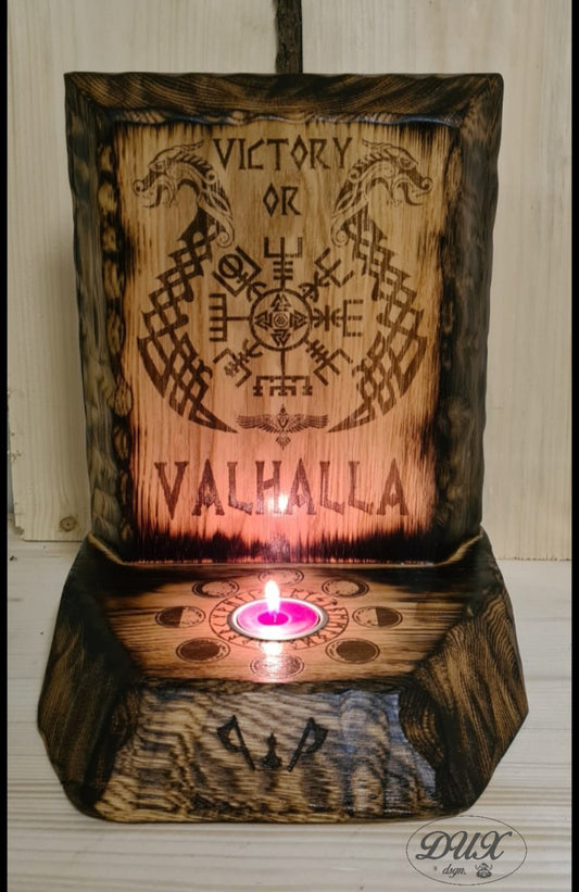 Wikinger Teelichthalter