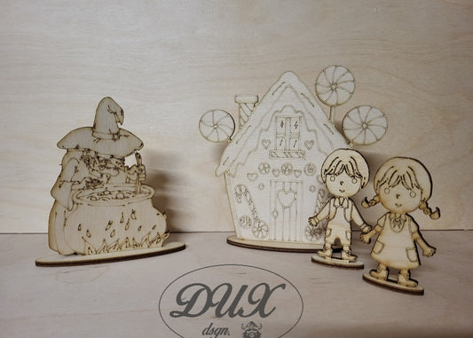 Bastelset "Hänsel und Gretel"