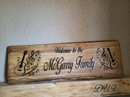 Türschild...Welcome to..