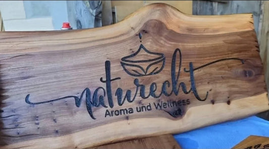 Firmenschild "Wellness"