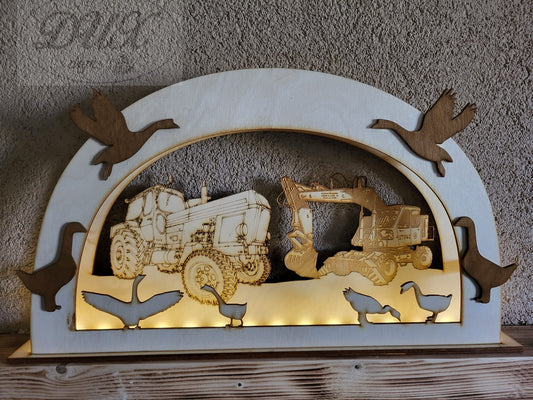 Firmenbogen/ Schwibbogen
